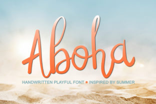 Aboha: A Script Handwritten Font That Simplifies Elegance
