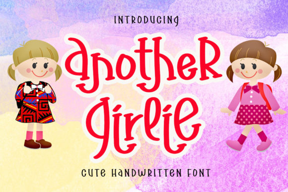 Another Girlie: A Sweet Script Handwritten Font for Digital Branding