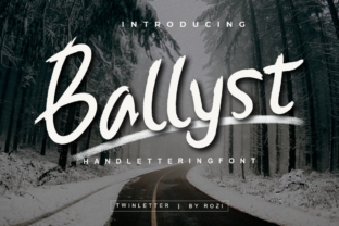 Ballist: A Cute and Casual Handwritten Font for Friendly Branding
