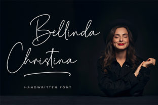 Bellinda Christina: A Script Handwritten Font for Elegant Digital Branding