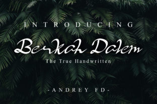 Berkah Dalem: The Font That Elevates Your Brand’s Visual Story