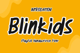 Blinkids: A Friendly Script Handwritten Font for Real Business Branding
