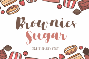 Brownies Sugar: A Script Handwritten Font for Elegant Editorial Design