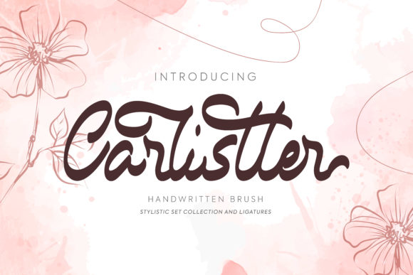 Carlistter: The Bold Handwritten Font for Powerful Branding