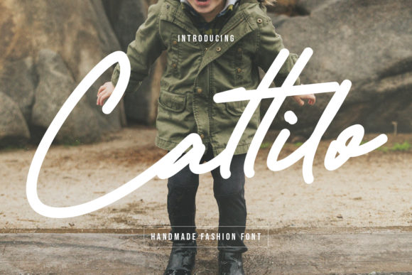 Cattilo: A Script Handwritten Font for Creative Crafters and Product Designers
