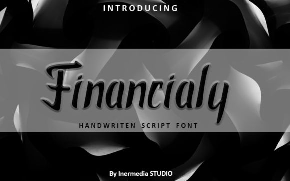 Financialy: A Clean Script Handwritten Font for Small Business Branding