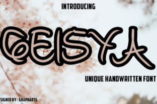 Geisya: A Brush-Pen Script Handwritten Font for Warm, Inviting Typography