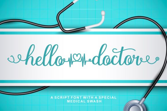 Hello Doctor Font for Small Business Branding