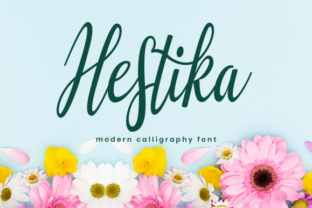 Hestika: A Playful Script Handwritten Font for Digital Design