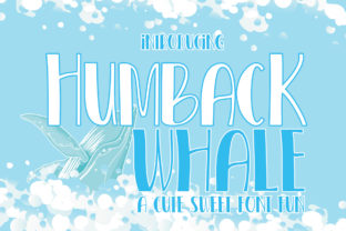 Humback Whale: A Playful All-Caps Handwritten Font for Scroll-Stopping Campaigns