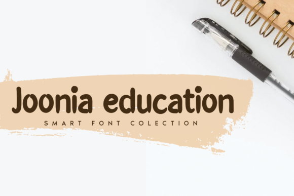 Joonia Education: A Script Handwritten Font for Creative Crafters