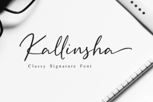 Kallinsha: The Perfect Script Font for Handmade Creators