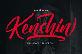 Kenshin: A Script Handwritten Font That Breathes Quiet Confidence