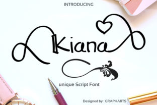 Kiana: A Sweet Script Handwritten Font for Warm Campaigns
