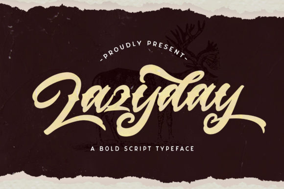 Lazyday: A Versatile Script Handwritten Font for Creative Designers