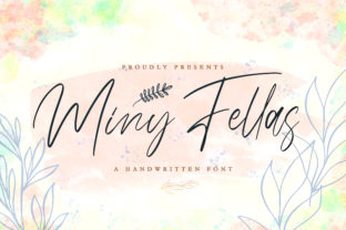Miny Fellas: A Script Handwritten Font That Elevates Real Business Branding
