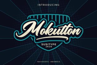 Mokutton Font: A Bold Handwritten Typeface for Down-to-Earth Branding