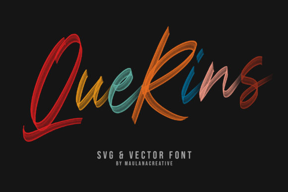 Querins: A Unique Script Handwritten Font for Creative Designers
