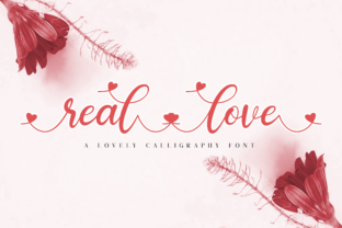 Real Love: A Script Handwritten Font for Creative Crafters
