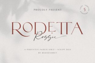 Rodetta Rossie: The Font That Elevates Your Campaign Design