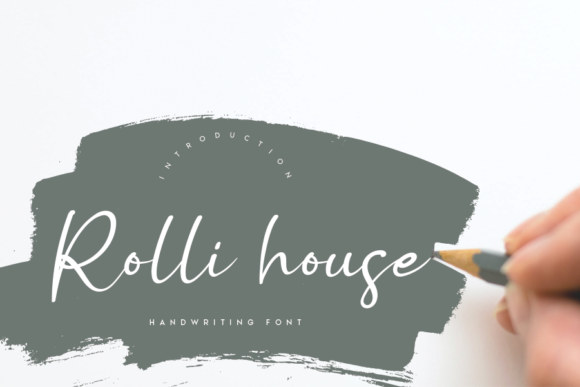 Rolli House: A Script Handwritten Font for Modern Web Design