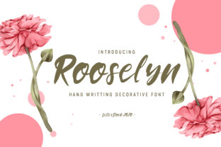 Rooselyn: A Script Handwritten Font for Elegant Editorial Moments