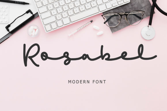 Rosabel: A Script Handwritten Font for Editorial Elegance