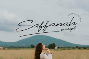 Saffanah: A Stylish Handwritten Font for Small Business Branding