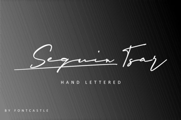 Sequin Tsar: A Stylish Modern Handwritten Font