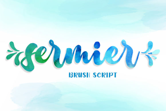 Sermier Script Handwritten Font for Crafters & Sellers
