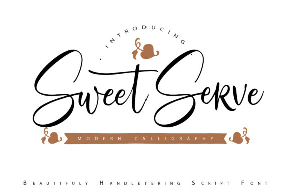 Sweet Serve: A Script Handwritten Font for Digital Branding