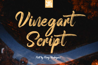 Vinegart: A Script Handwritten Font for Scroll-Stopping Visuals