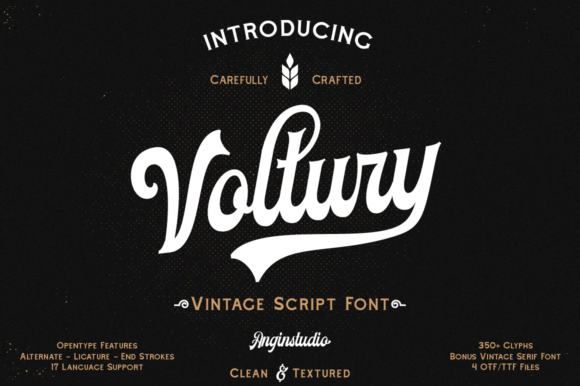 Voltury: A Premium Script Handwritten Font for Elegant Branding