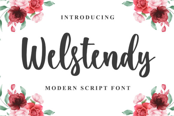 Welstendy Script Handwritten Font for Elegant Craft & Branding
