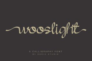 Wooslight Script Handwritten Font for Authentic Brand Campaigns